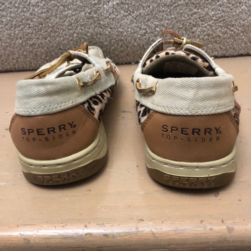 Used Cheetah Print Sperrys - Picture 6 of 7